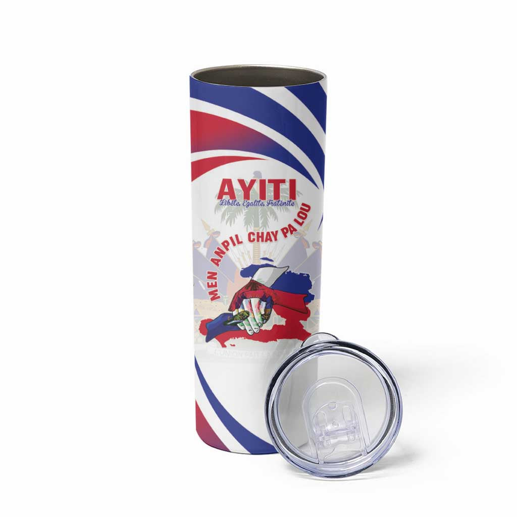 Haiti Skinny Tumbler Men Anpil Chay Pa Lou