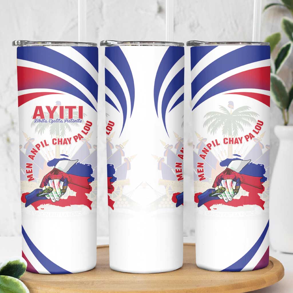 Haiti Skinny Tumbler Men Anpil Chay Pa Lou