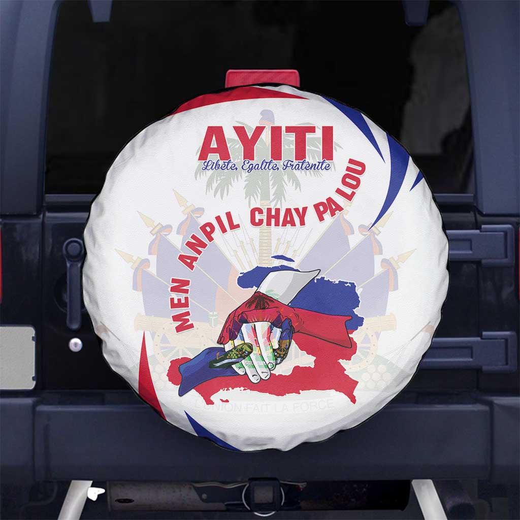 Haiti Spare Tire Cover Men Anpil Chay Pa Lou