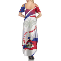 Haiti Summer Maxi Dress Men Anpil Chay Pa Lou LT05