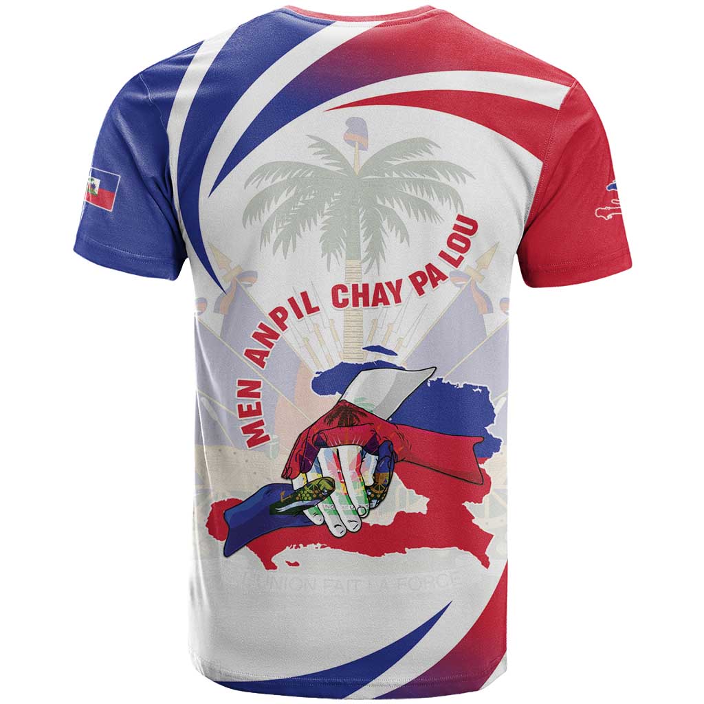 Haiti T Shirt Men Anpil Chay Pa Lou LT05