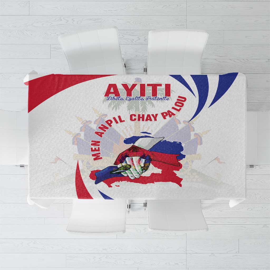 Haiti Tablecloth Men Anpil Chay Pa Lou