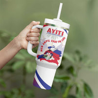 Haiti Tumbler With Handle Men Anpil Chay Pa Lou