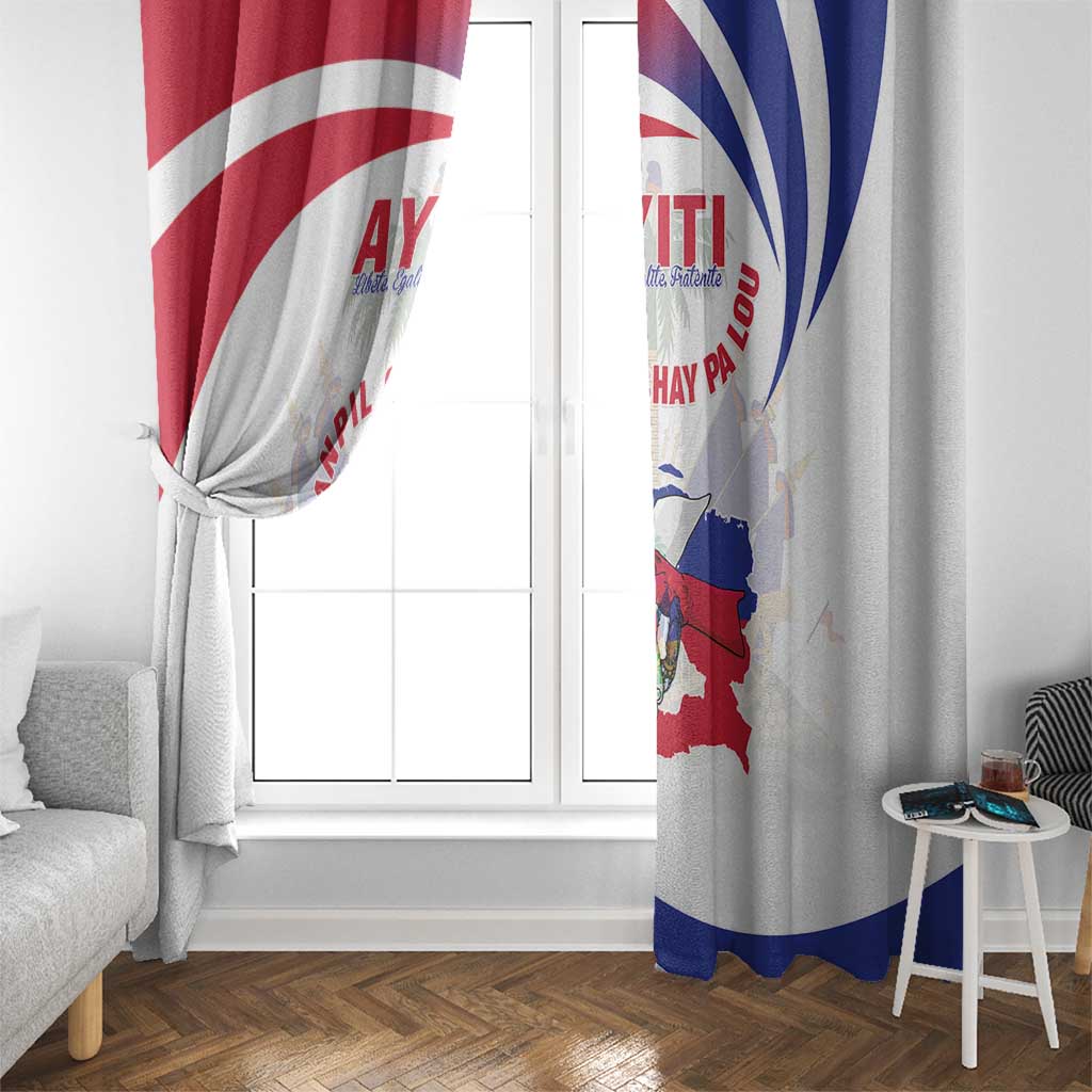 Haiti Window Curtain Men Anpil Chay Pa Lou