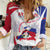 Haiti Women Casual Shirt Men Anpil Chay Pa Lou LT05