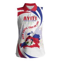 Haiti Women Sleeveless Polo Shirt Men Anpil Chay Pa Lou LT05