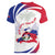 Haiti Women V-Neck T-Shirt Men Anpil Chay Pa Lou LT05