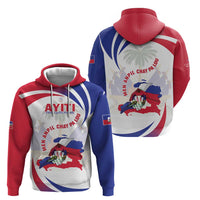 Haiti Zip Hoodie Men Anpil Chay Pa Lou LT05
