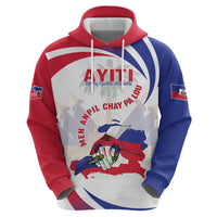Haiti Zip Hoodie Men Anpil Chay Pa Lou LT05
