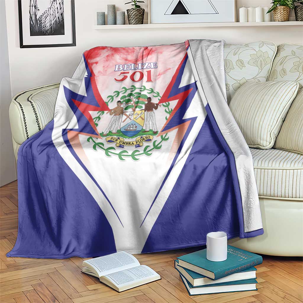Belize 501 Blanket Coat Of Arms