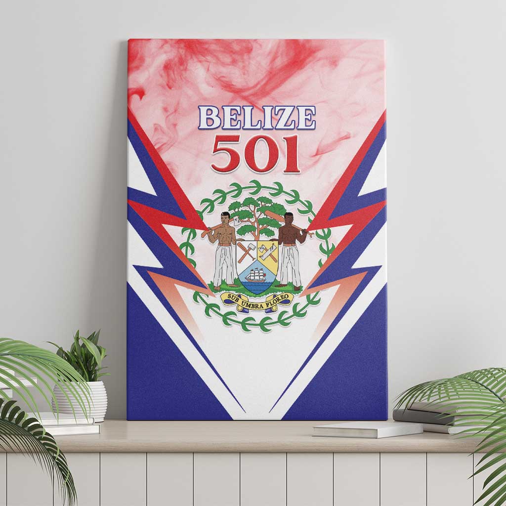 Belize 501 Canvas Wall Art Coat Of Arms