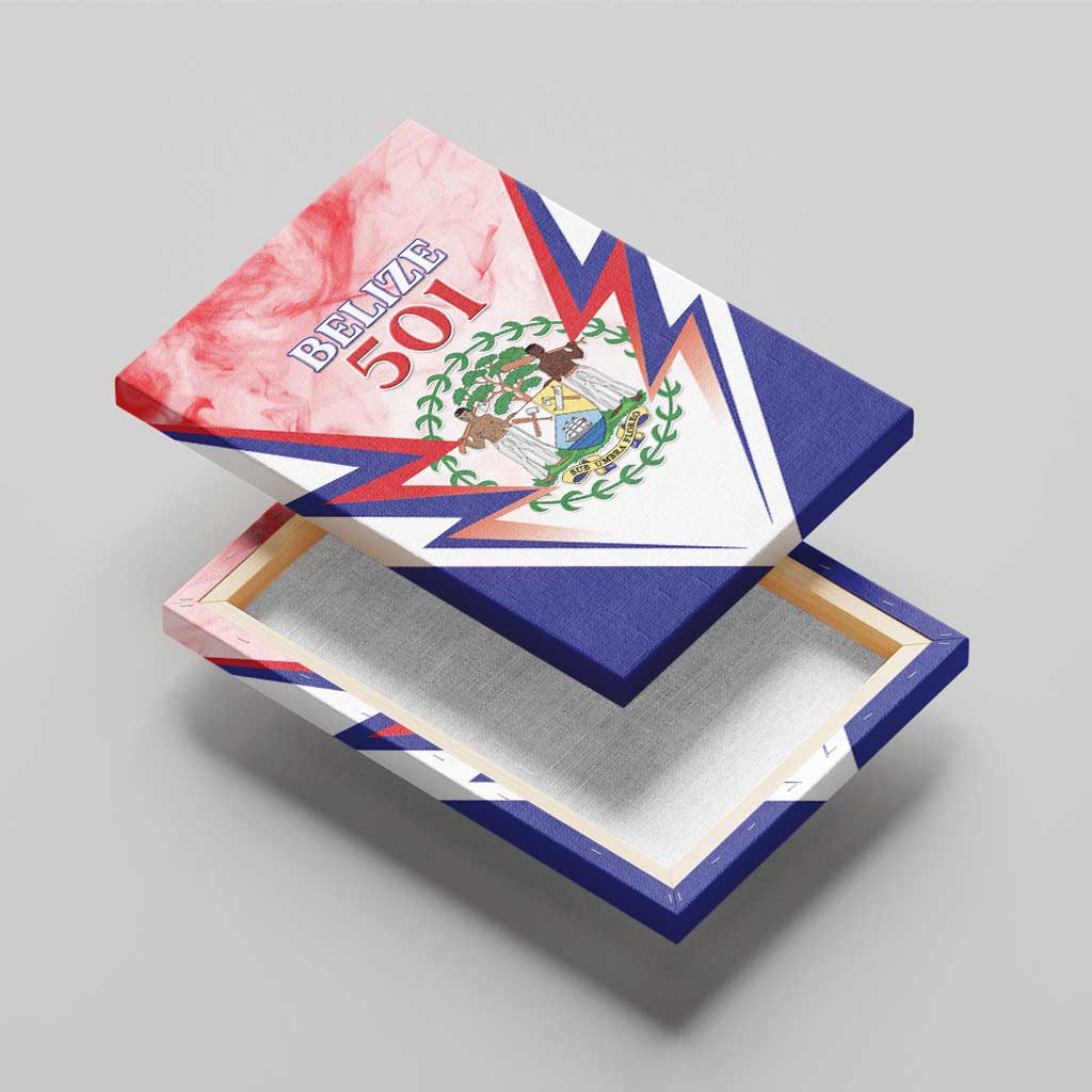 Belize 501 Canvas Wall Art Coat Of Arms