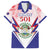 Personalized Belize 501 Family Matching Long Sleeve Bodycon Dress and Hawaiian Shirt Coat Of Arms