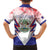 Personalized Belize 501 Family Matching Short Sleeve Bodycon Dress and Hawaiian Shirt Coat Of Arms