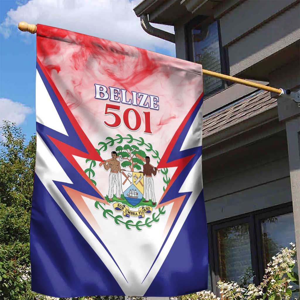 Belize 501 Garden Flag Coat Of Arms