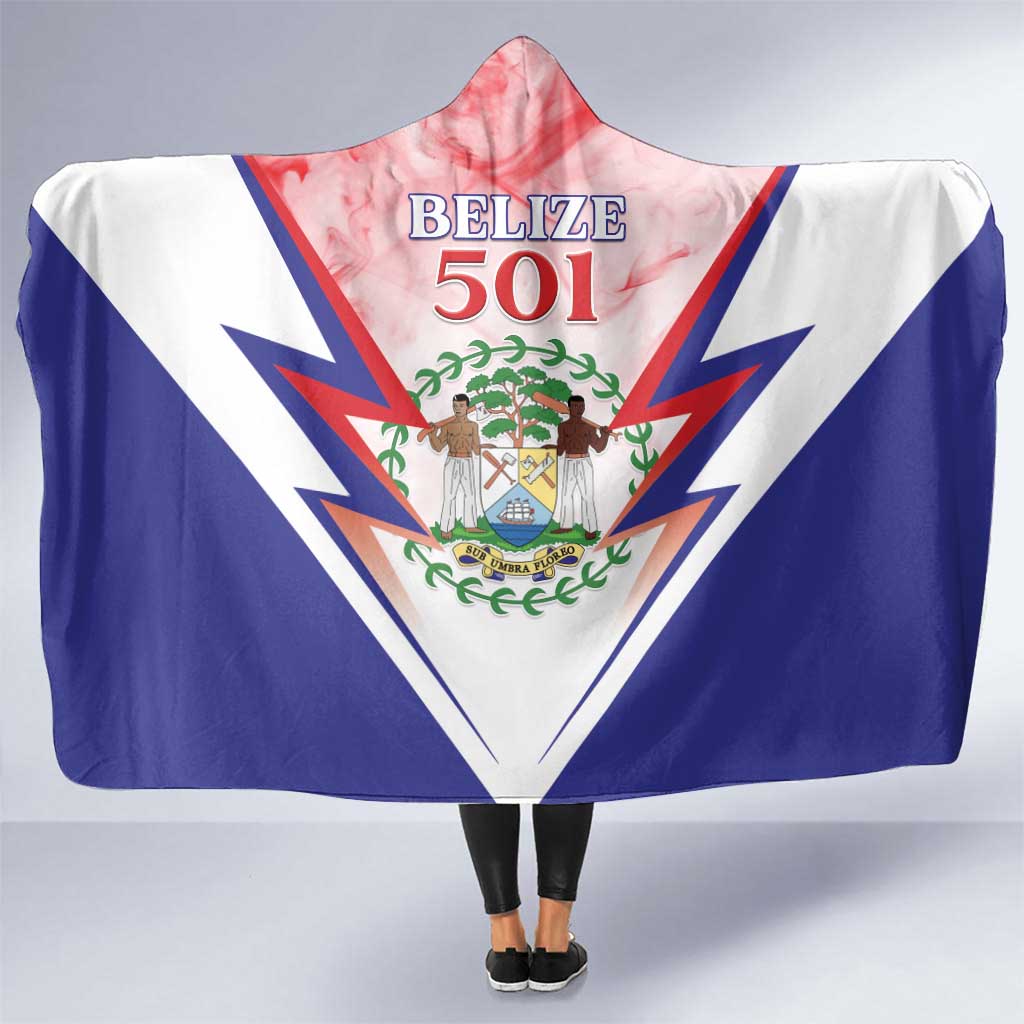 Belize 501 Hooded Blanket Coat Of Arms