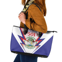 Belize 501 Leather Tote Bag Coat Of Arms