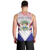 Personalized Belize 501 Men Tank Top Coat Of Arms