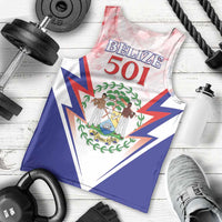Personalized Belize 501 Men Tank Top Coat Of Arms