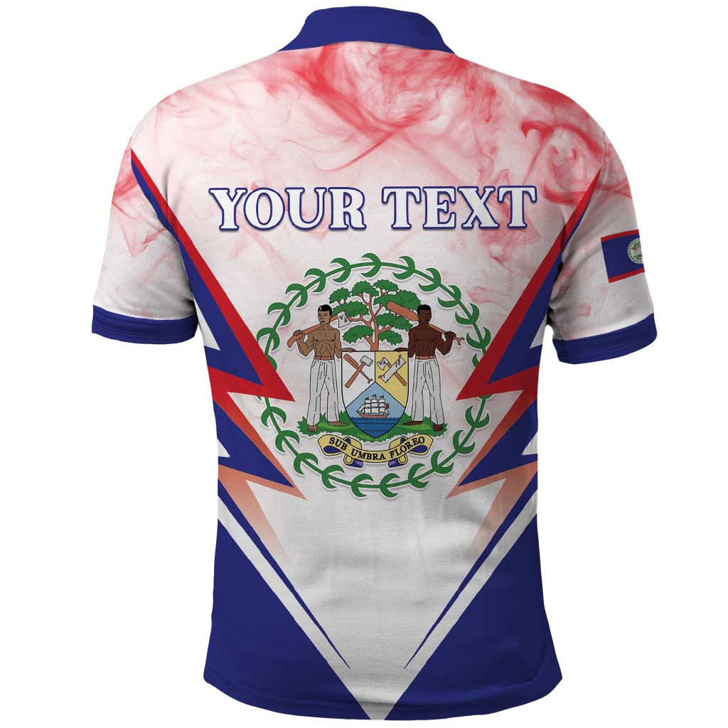 Personalized Belize 501 Polo Shirt Coat Of Arms