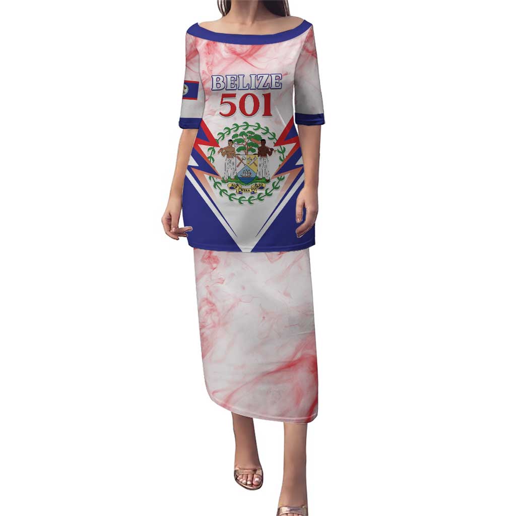 Personalized Belize 501 Puletasi Coat Of Arms