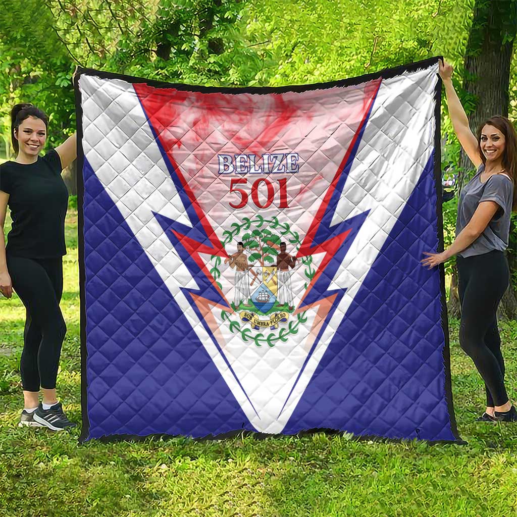 Belize 501 Quilt Coat Of Arms