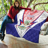 Belize 501 Quilt Coat Of Arms