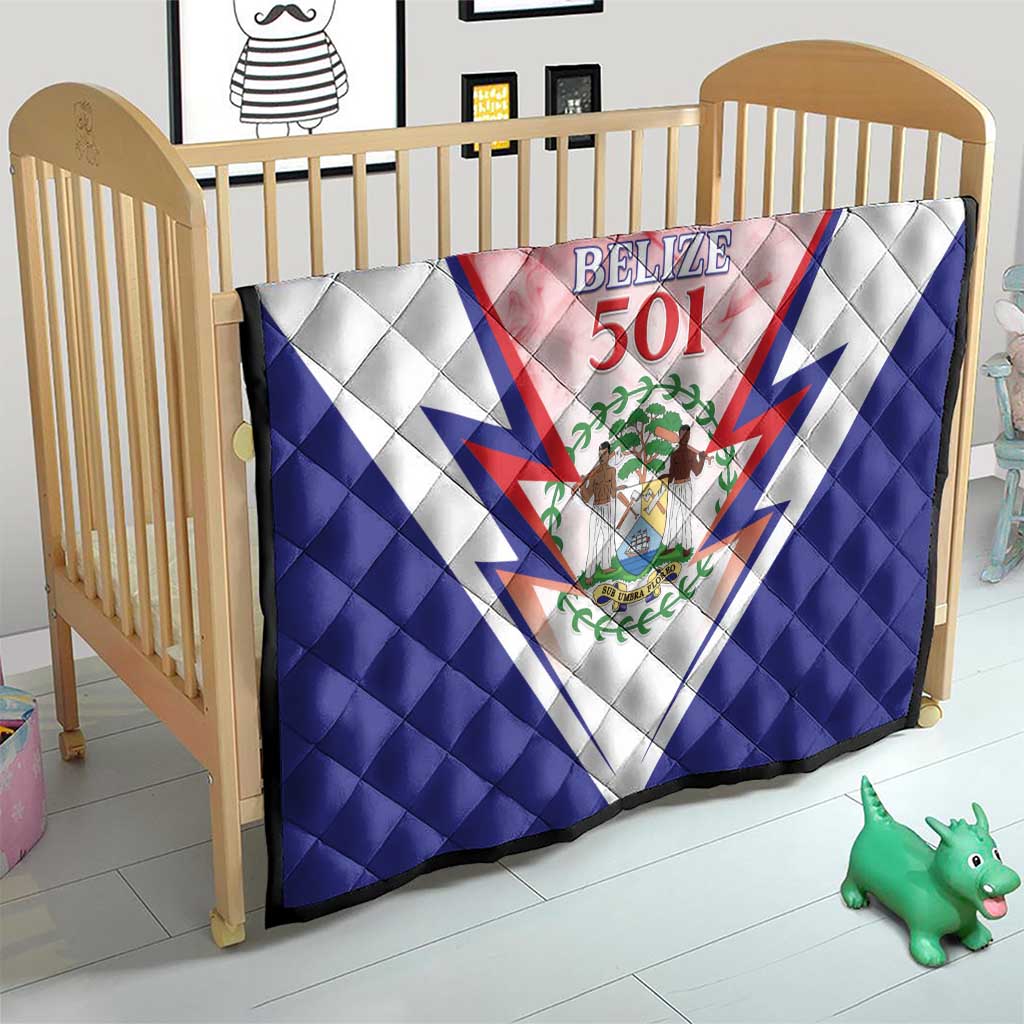 Belize 501 Quilt Coat Of Arms