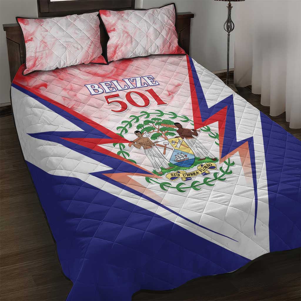 Belize 501 Quilt Bed Set Coat Of Arms