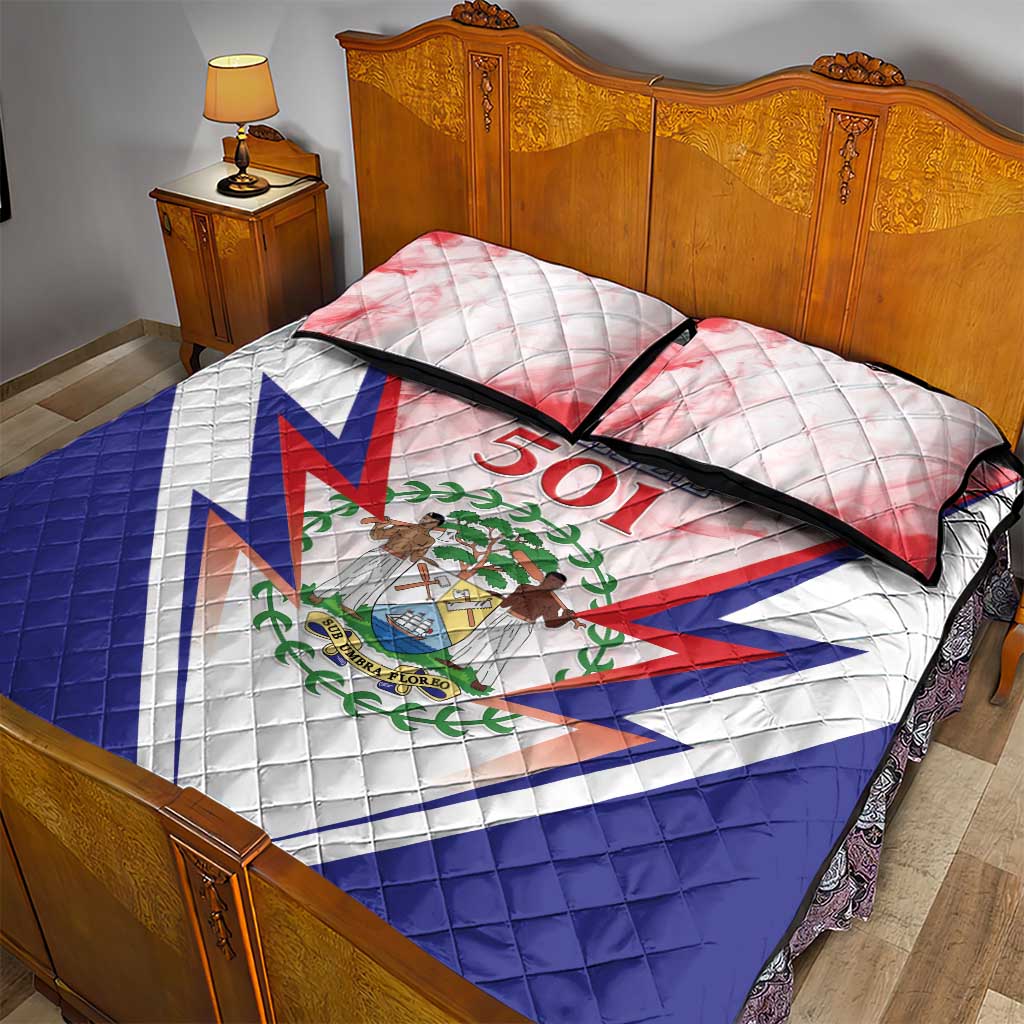 Belize 501 Quilt Bed Set Coat Of Arms