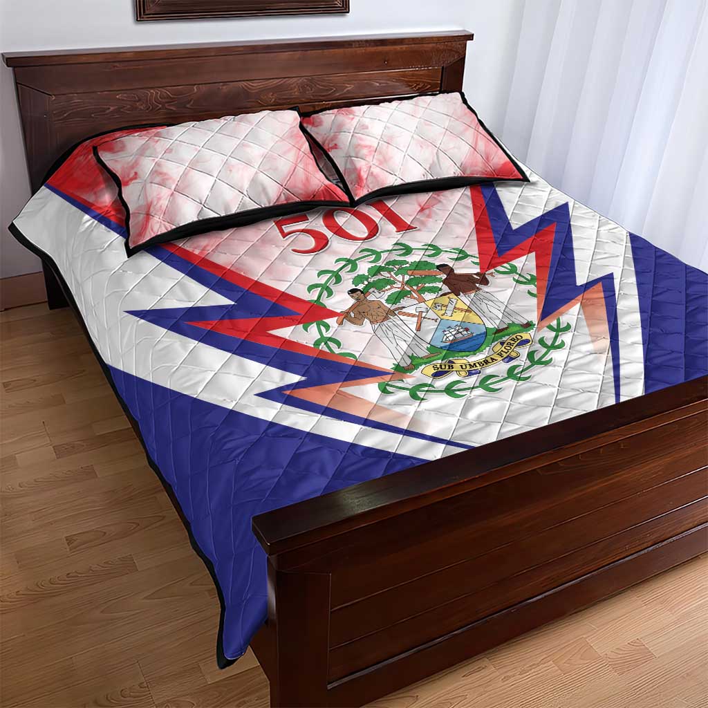 Belize 501 Quilt Bed Set Coat Of Arms