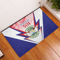 Belize 501 Rubber Doormat Coat Of Arms