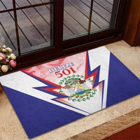 Belize 501 Rubber Doormat Coat Of Arms