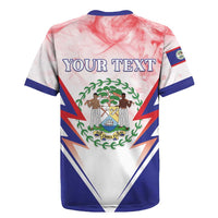 Personalized Belize 501 Rugby Jersey Coat Of Arms