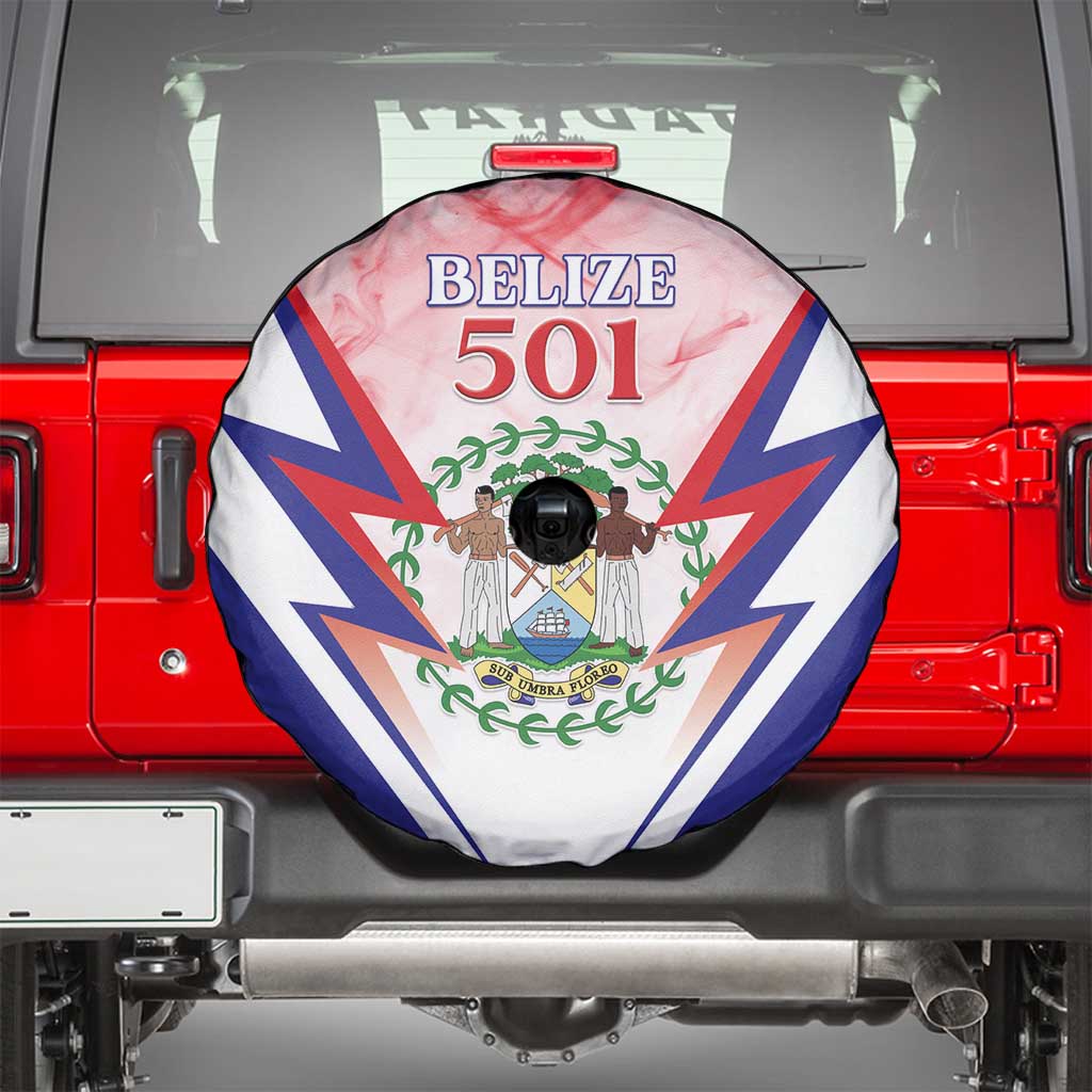 Belize 501 Spare Tire Cover Coat Of Arms
