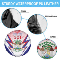 Belize 501 Spare Tire Cover Coat Of Arms