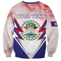 Personalized Belize 501 Sweatshirt Coat Of Arms