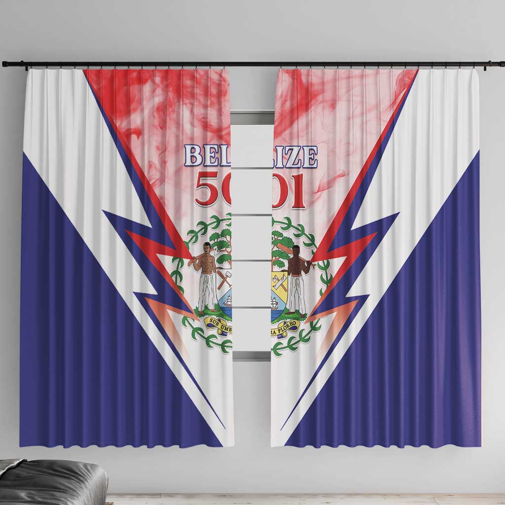 Belize 501 Window Curtain Coat Of Arms