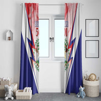 Belize 501 Window Curtain Coat Of Arms