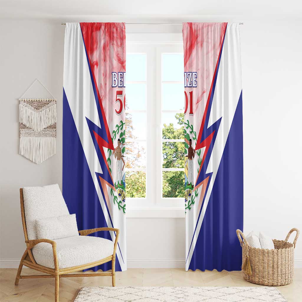 Belize 501 Window Curtain Coat Of Arms