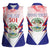 Personalized Belize 501 Women Sleeveless Polo Shirt Coat Of Arms