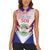 Personalized Belize 501 Women Sleeveless Polo Shirt Coat Of Arms
