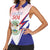 Personalized Belize 501 Women Sleeveless Polo Shirt Coat Of Arms