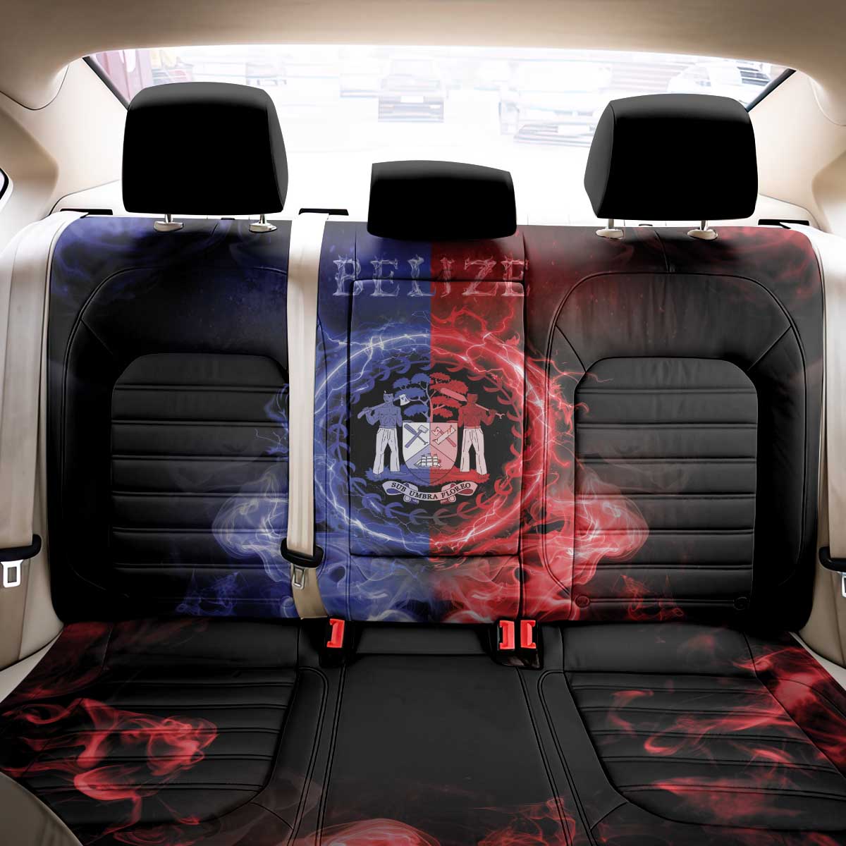 Belize Back Car Seat Cover Unique Style