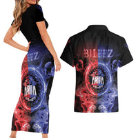 Belize Couples Matching Short Sleeve Bodycon Dress and Hawaiian Shirt Unique Style