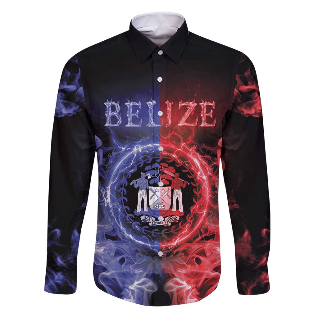 Belize Family Matching Long Sleeve Bodycon Dress and Hawaiian Shirt Unique Style