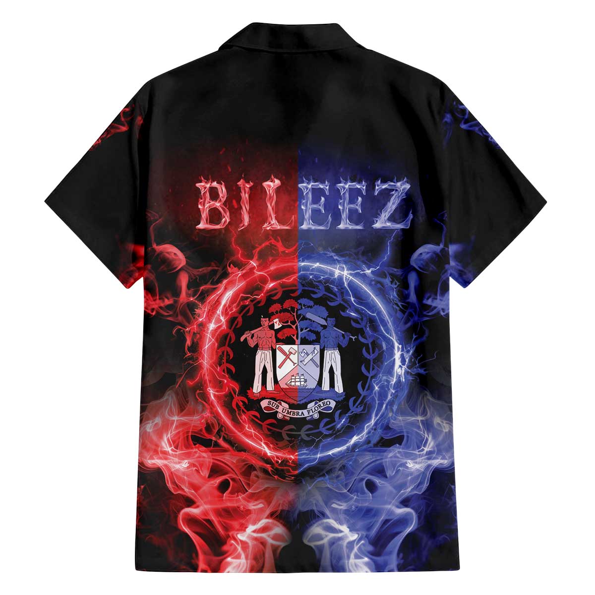 Belize Family Matching Off The Shoulder Long Sleeve Dress and Hawaiian Shirt Unique Style