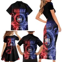 Belize Family Matching Short Sleeve Bodycon Dress and Hawaiian Shirt Unique Style