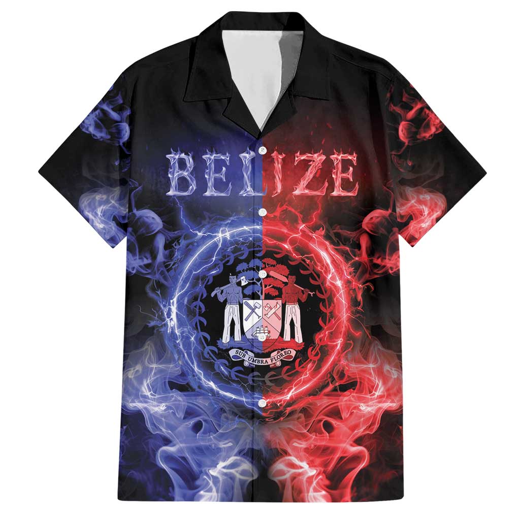 Belize Family Matching Short Sleeve Bodycon Dress and Hawaiian Shirt Unique Style