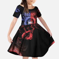 Belize Family Matching Summer Maxi Dress and Hawaiian Shirt Unique Style